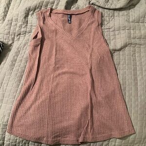 Iwollence waffle tank top
